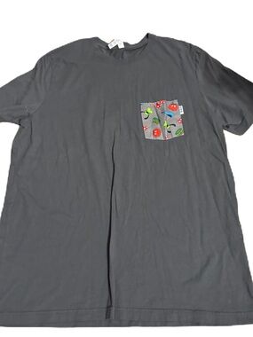 Mickey and Friends Pocket T-Shirt Gray 2XL Men’s Donald Goofy